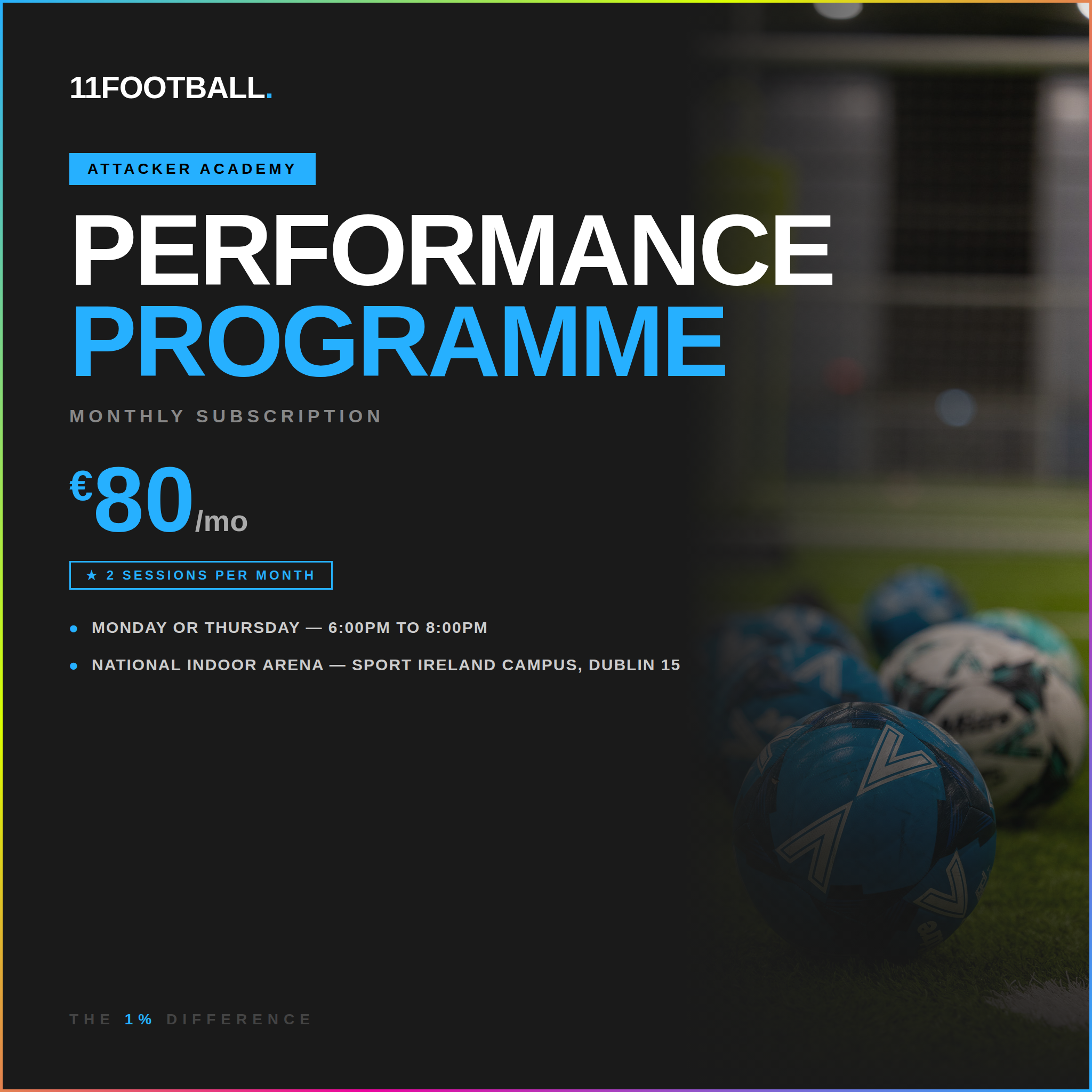 11 Football - Attacker Performance Programme